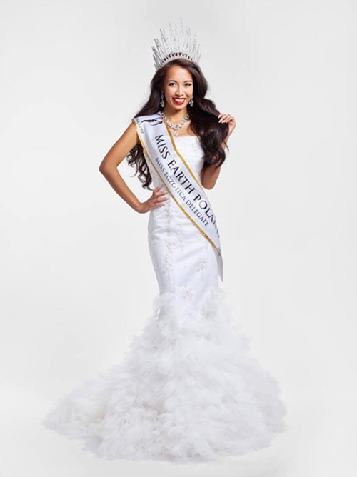 Cô gái Việt đăng quang Hoa hậu Trái đất Ba Lan 2015