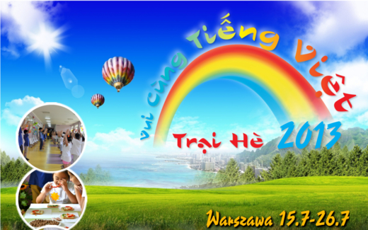 THÔNG BÁO (SỐ 2) TRẠI HÈ "VUI CÙNG TIẾNG VIỆT" - WARSZAWA 2013