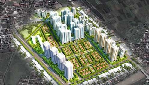 Thêm khu đô thị mới phía tây bắc trung tâm Hà Nội