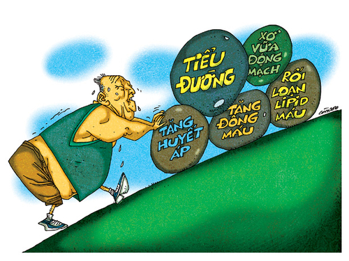 Béo bụng đe doạ người già