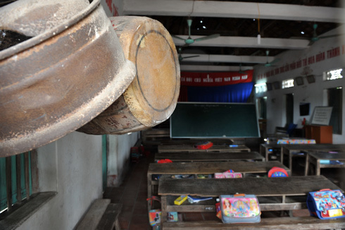 Lớp học nơi cửa Phật, đình làng