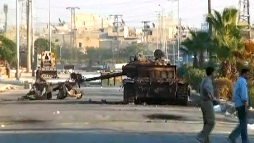 Quân đội Syria tấn công Aleppo