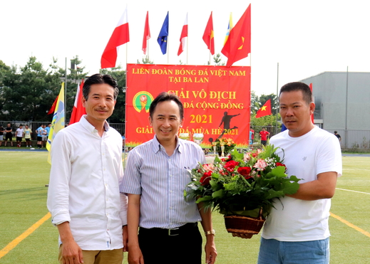 Khai mạc giải bóng đá Cộng đồng hè 2021.