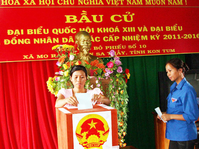 Hôm nay, 22/5 cử tri cả nước đi bầu