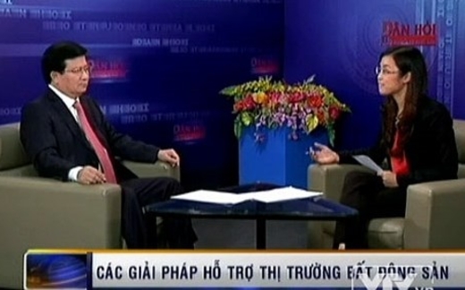 Bộ trưởng bộ Xây dựng: Tháo gỡ thị trường BĐS là cần thiết