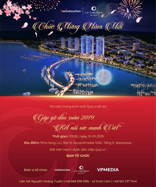 Thông báo mời dự chương trình "Gặp gỡ đầu Xuân 2019 - Kết nối sức mạnh Việt"