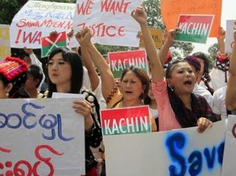 Lực lượng nổi dậy sắc tộc Kachin tại Miến Điện cầu cứu Liên Hiệp Quốc