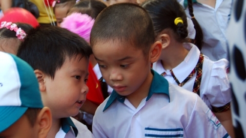 “Ngày khai trường của con trai, tôi mong đợi đã bao lâu…”
