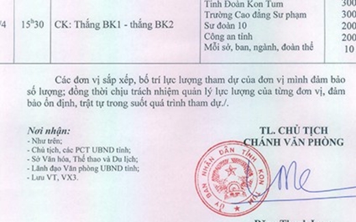 Những quan chức... vui tính!