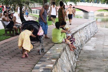 Hà Nội cố xây bãi xe tại công viên Thống Nhất