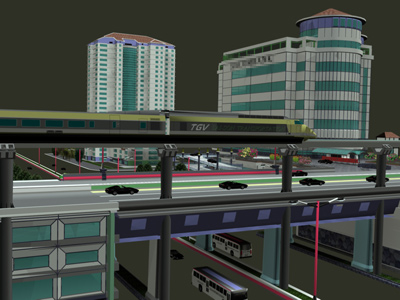 Đồng ý cho Vincom xây đường bộ trên cao tại Hà Nội