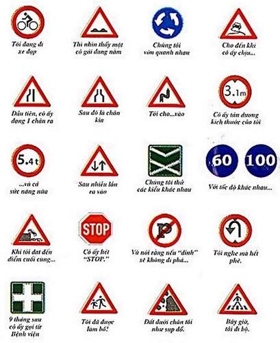 Tuyên truyền an toàn giao thông... khiêu dâm