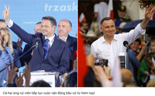 Kết quả kiểm phiếu từ 87% phòng phiếu - Vòng I bầu cử Tổng Thống Ba Lan