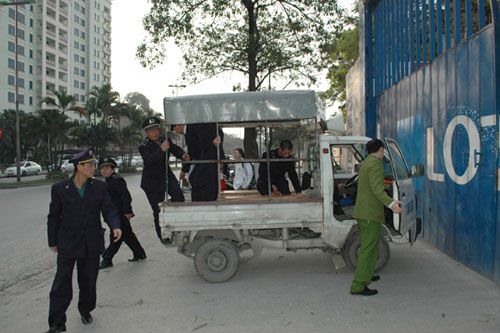 Hà Nội: Cháy ở công trường tòa tháp 70 tầng