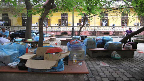 Thăm bệnh viện duy nhất cho "đốt lửa" trong khuôn viên