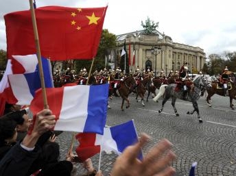 Paris trải thảm đỏ đón Chủ tịch Trung Quốc Hồ Cẩm Đào