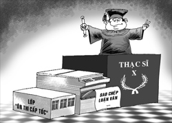 Học thạc sĩ quá dễ!