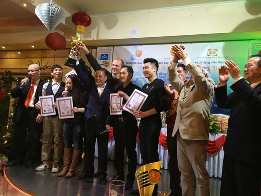 Giải bóng bàn Hữu Nghị Berlin 2014_Đội Ba Lan vô địch đồng đội.