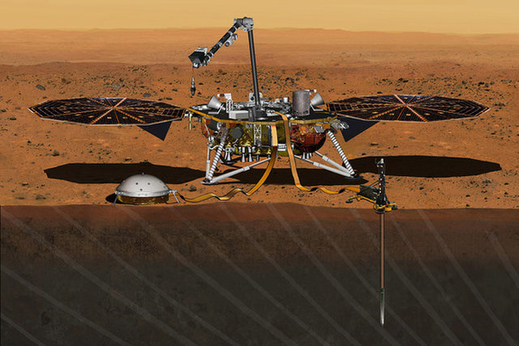 InSight Lander: có mục tiêu thám hiểm bên trong của sao Hỏa