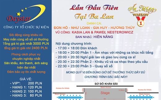 CHƯƠNG TRÌNH CA NHẠC VÀ KHIÊU VŨ "GẶP NHAU CUỐI NĂM"