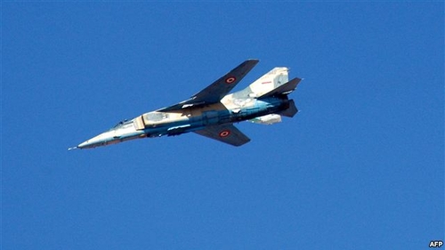 Syria có không quân thuộc loại lớn nhất khu vực Trung Đông