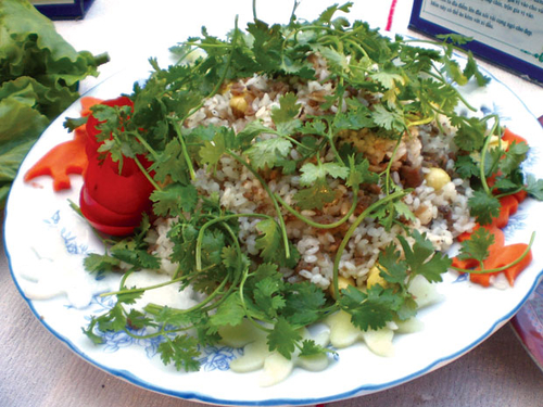 Xôi bồ câu ra ràng