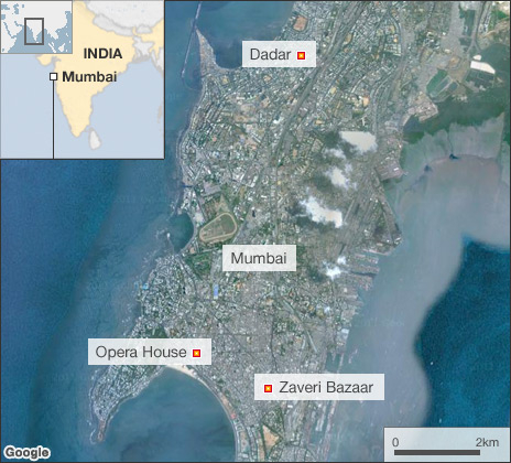 Mumbai rung chuyển vì các vụ nổ