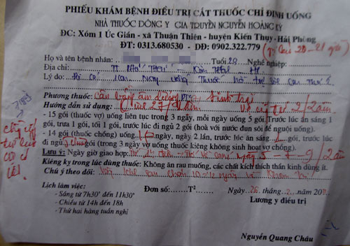 Diện kiến “thần y” với bài thuốc “sinh con theo ý muốn”