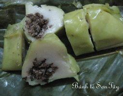 Bánh tẻ, hương vị tết quê