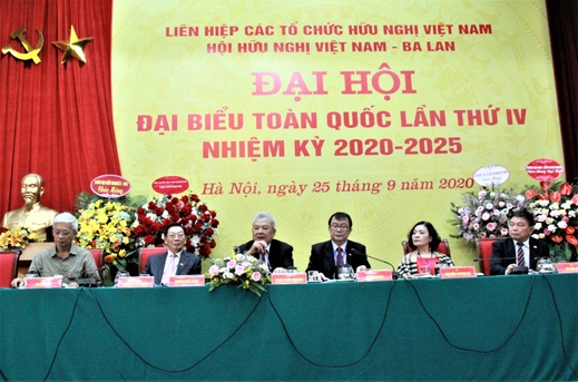 Hội Hữu nghị Việt Nam - Ba Lan tổ chức thành công Đại hội đại biểu toàn quốc lần thứ IV, nhiệm kỳ 2020-2025