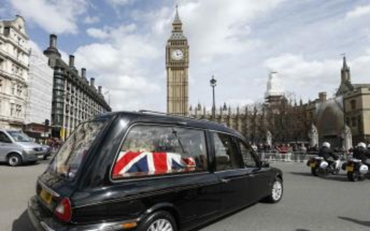 Hơn hai nghìn quan khách dự tang lễ bà Thatcher