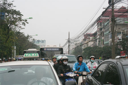 Hà Nội: Cuối tuần tắc đường nghiêm trọng trên mọi tuyến phố