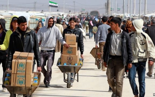 Làn sóng người Syria chạy sang Jordan lánh nạn giảm mạnh