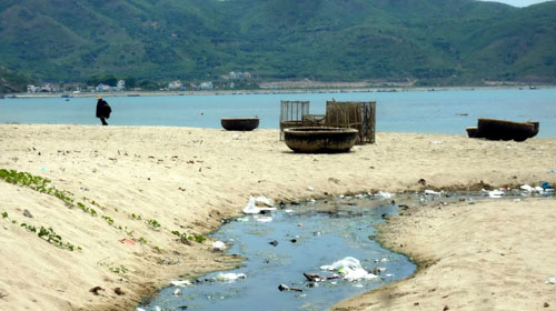 Ô nhiễm uy hiếp du lịch biển