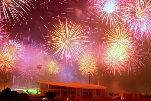 Pháo hoa, laser 'ngốn' hàng triệu USD dịp Đại lễ