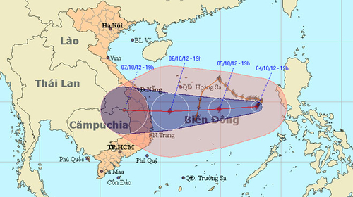 Miền Trung: ráo riết chuẩn bị đón bão