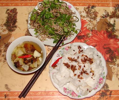Bánh cuốn chả Phủ Lý