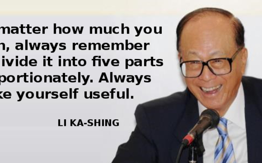 Li Ka-Shing dạy cách mua nhà và xe trong 5 năm