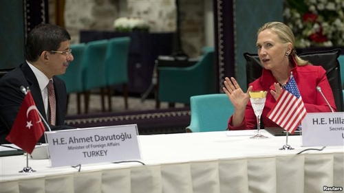Bà Clinton tham dự cuộc thảo luận tại Thổ Nhĩ Kỳ về vấn đề Syria
