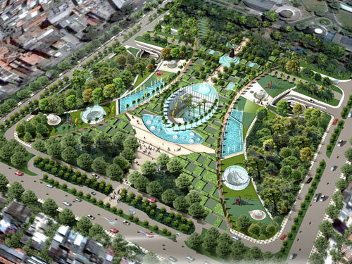 Biến dạng dự án bãi đậu xe ngầm
