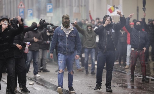 Biểu tình phản đối chính phủ ở Brussels và thủ đô Sofia của Bulgaria