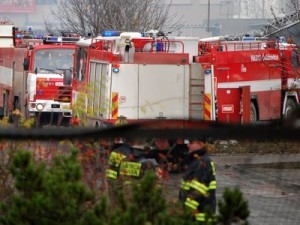 Cháy chợ của người Việt tại Rozvadov (Tây Séc)