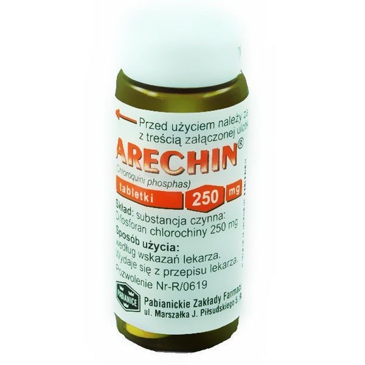 Tờ rơi (ulotki) kèm theo thuốc Arechin: thông tin dành cho bệnh nhân. 
Arechin, 250 mg, thuốc viên