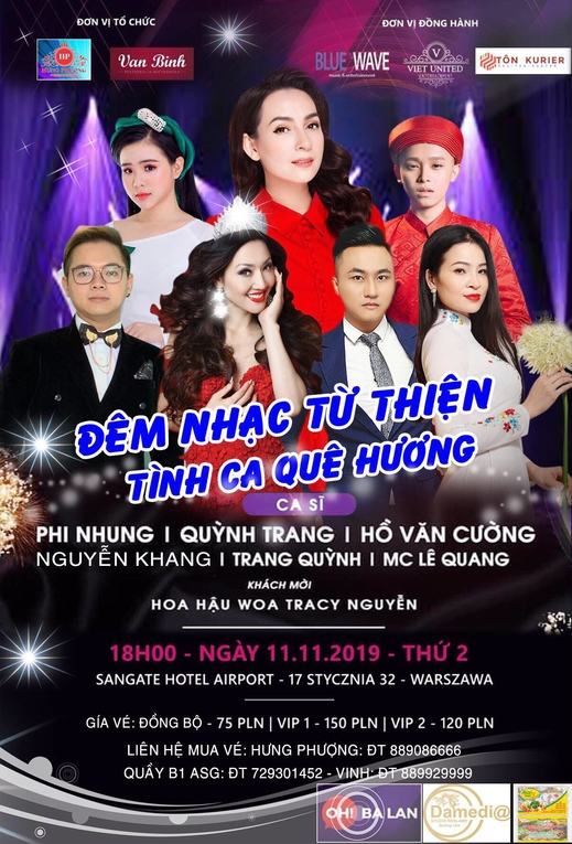 Đêm nhạc từ thiện "Tình ca quê hương".
