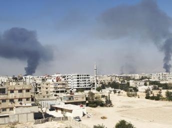 Quân đội Syria nã pháo vào phía đông thủ đô Damas
