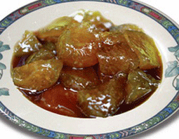 Bánh gio chấm mật, món quà quê xứ Bắc