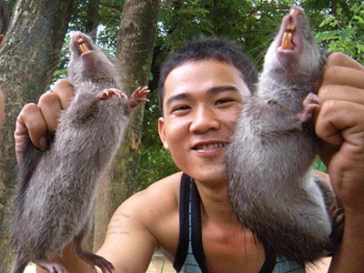 Săn sản vật mùa lũ