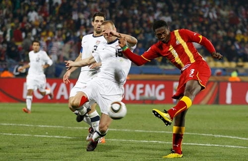 Mỹ-Ghana 1-2: Giấc mơ Mỹ tan vỡ