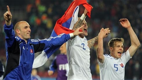 Địa chấn World Cup: Ý về nước, Slovakia làm nên lịch sử