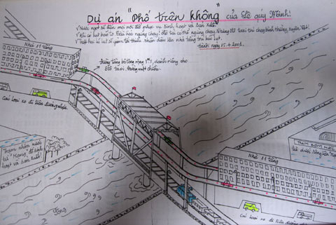 Nhà khoa học Việt và ý tưởng thành phố… trên không!